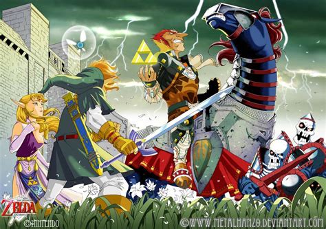 The Legend Of Zelda Ocarina Of Time Fan Art By Metalhanzo Game Art Hq