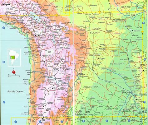 Bolivia Road Map