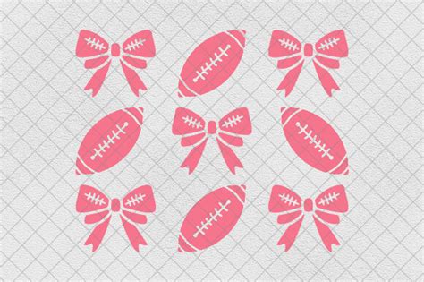 Coquette Football Football Bow Fall Png Graphic By Createaip Creative