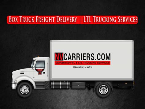 Box Truck Freight Delivery Services | LTL Trucking Company Raleigh NC