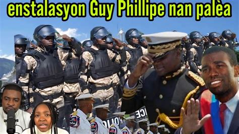 nouvel cho cho 16 Mars 2024 enstalasyon Guy Phillipe nan palèa pep la