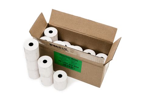 Thermal Printer Rolls 57 x 48mm (20 Rolls) PRO012 | Cash Processing Technologies