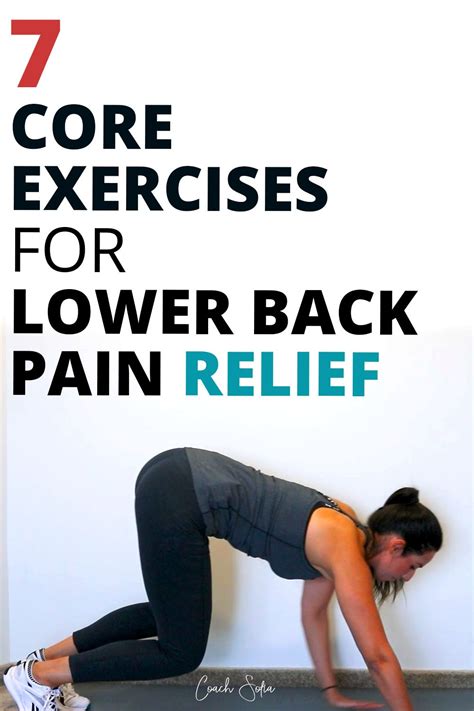 7 Effective Deep Core Exercises For Back Pain Relief Pdf Included