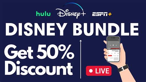 Disney Bundle Trio Plan: Save 50% on Subscription