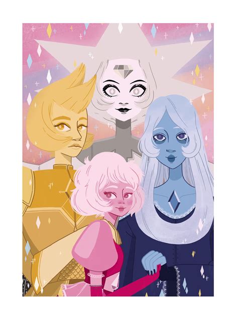 For Our Starlight ★ White Diamond Yellow Diamond Blue Diamond And