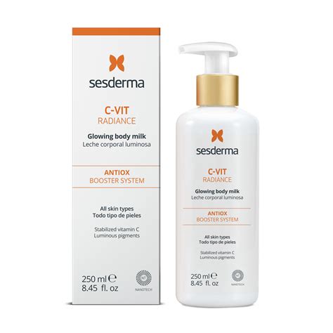 Sesderma C VIT RADIANCE Glowing Body Milk 8 5 Fl Oz