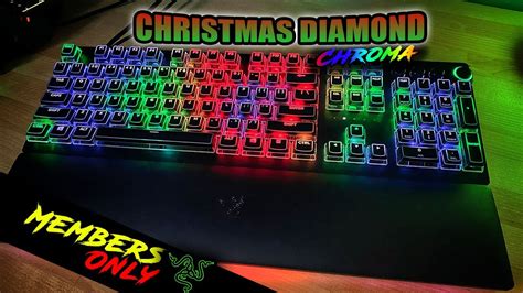 Christmas Diamond Razer Chroma Profile Members Only YouTube