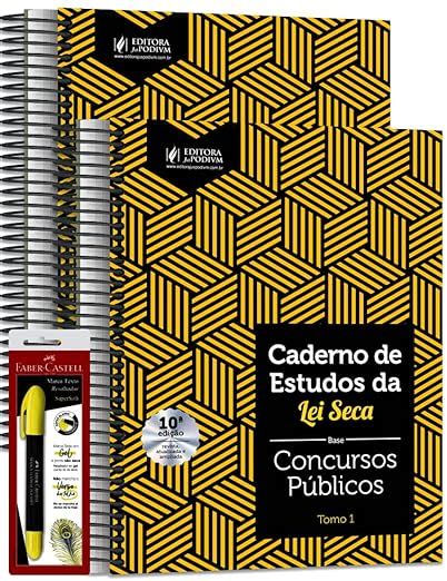 Caderno De Estudos Da Lei Seca Concursos P Blicos Vade Mecum