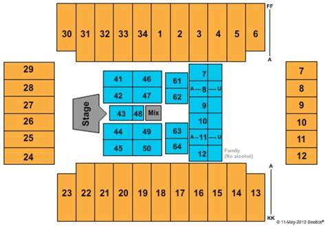 Fargodome Tickets in Fargo North Dakota, Fargodome Seating Charts ...