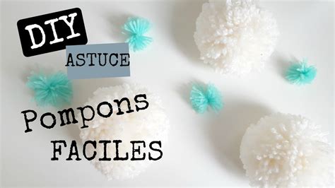 Diy Astuce Realiser Plusieurs Pompons En M Me Temps Sans Mat Riel Youtube