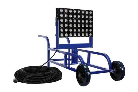 Larson Electronics Watt Portable Led Work Area Light Cart