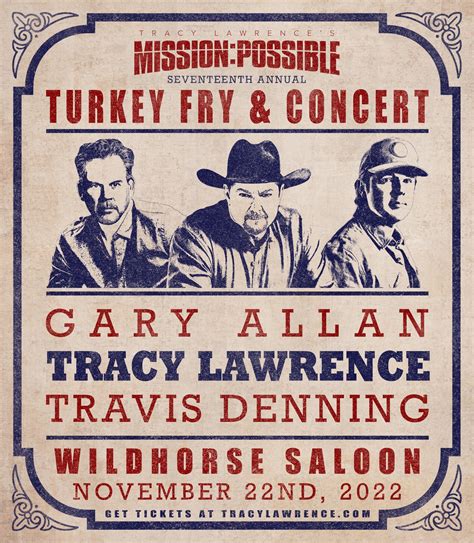 News - TRACY LAWRENCE'S MISSION:POSSIBLE