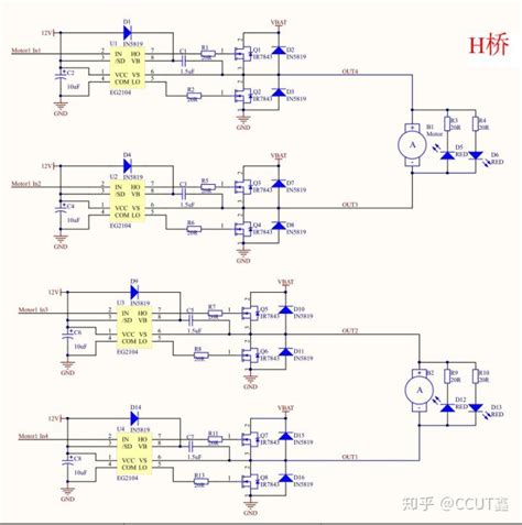 4个mos管驱动的全桥电路原理h桥驱动电路设计与原理 Csdn博客
