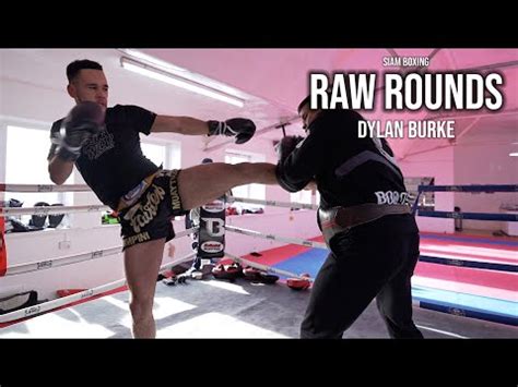 Dylan Burke Muay Thai Pad Work Siam Boxing RAW ROUNDS YouTube