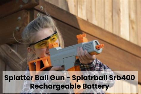 Splatter Ball Gun Splatrball Srb Rechargeable Battery In Pc World