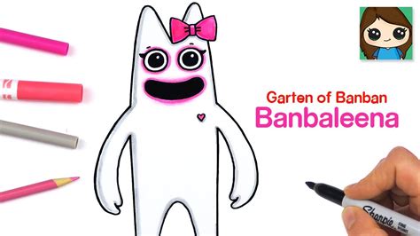 How To Draw Banbaleena Garten Of Banban Youtube