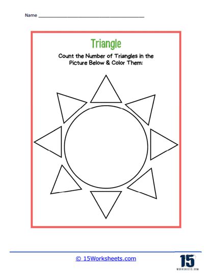 Triangles Worksheets - 15 Worksheets.com