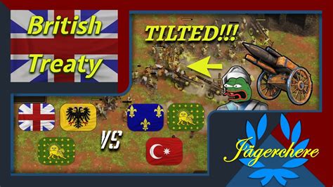 The Most TILTING Game I Had In 2023 3v3 Treaty With British AOE III