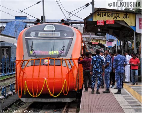 Koushik Dutta | • SAFFRON : The Latest Sensational Saffron Vande Bharat