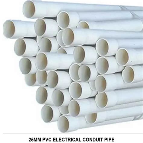 White Mm Pvc Electrical Conduit Pipe For Commercial M At