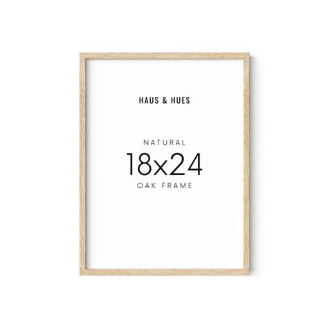 18 X 24 Natural Wood Frame - Etsy