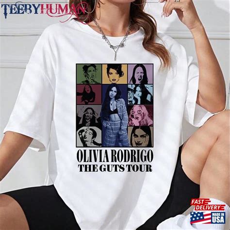 Olivia Rodrigo Eras Tour Guts Taylor Swift Inspired Merch 2024 ...