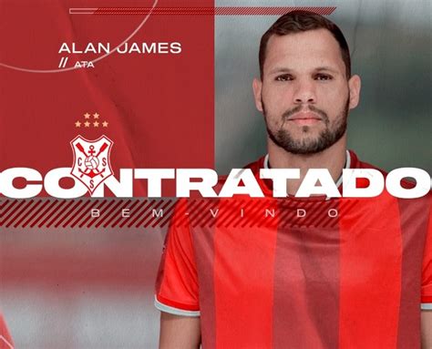 Sergipe Anuncia Contratação Do Centroavante Alan James Sergipe Ge