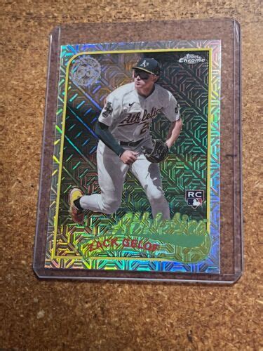 2024 Topps Baseball Silver Pack Mojo Refractor 2T89C 66 Zack Gelof RC