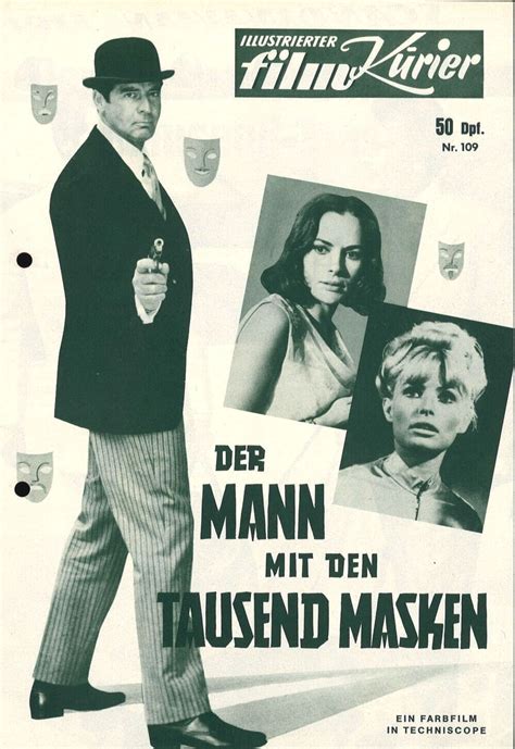 MFK 109 DER MANN MIT DEN TAUSEND MASKEN Karin Dor Paul Hubschmid