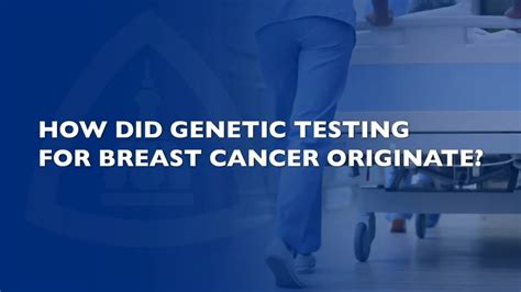 Updates In Genetic Testing And Breast Cancer Youtube