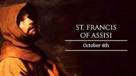 4th October Holy Mass Feast Of St Francis Of Assisi Youtube