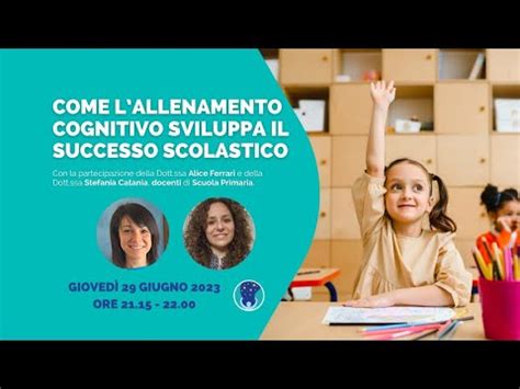 Webinar Gratuito Come Lallenamento Cognitivo Sviluppa Il Successo