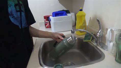 How To Clean Your Stanley Green Thermos YouTube