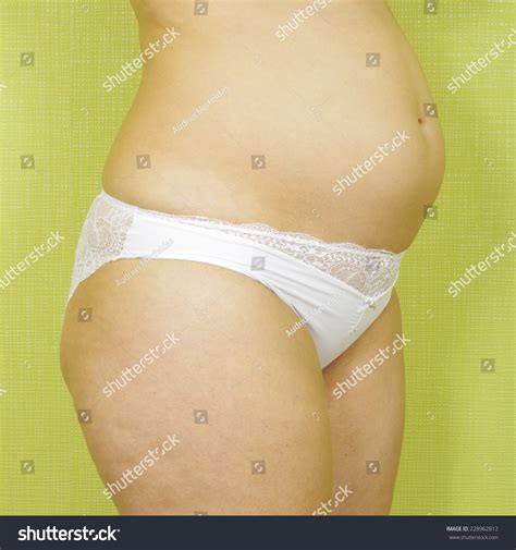 Sexy Pregnant Woman White Lingerie Stock Photo 228962812 Shutterstock