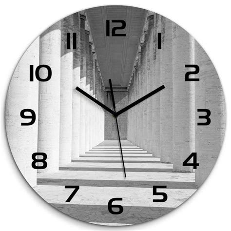 Analoge Wanduhr Jigna 60 cm Geräuschlos Wall clock Clock Acctim