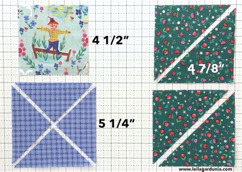 8 Economy Quilt Block Tutorial Leila Gardunia