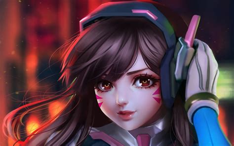 DVa Overwatch Fan art Wallpapers | HD Wallpapers | ID #22087