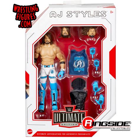 AJ Styles - WWE Ultimate Edition 16 Ringside Exclusive Toy Wrestling ...