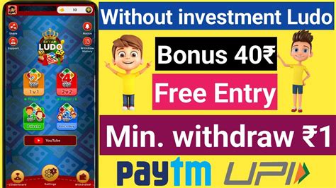 New Earning App Ludo Khelkar Paise Kamaye Bonus 40 Ludo Shyam