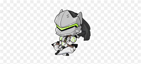 Rare Footage Of Genji Pushing A Payload - Overwatch Genji PNG - FlyClipart