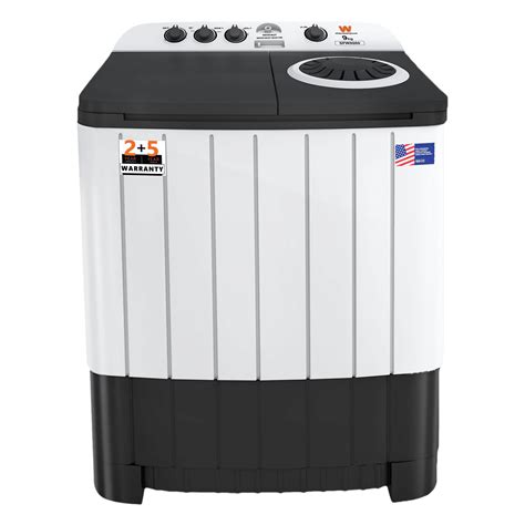 Buy White Westinghouse Kg Semi Automatic Washing Machine With Wash