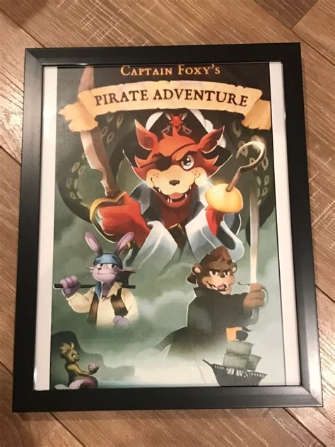 Poster incorniciato di Captain Foxys Pirate Adventure Five Nights At