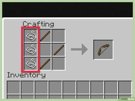 Come Costruire Arco e Frecce in Minecraft: 8 Passaggi