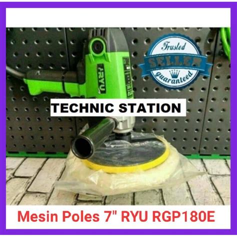 Jual RYU TEKIRO 7 RGP 180E Polisher Mesin Poles Shopee Indonesia