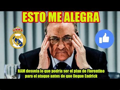 RAM desvela lo que podría ser el plan de Florentino para el ataque