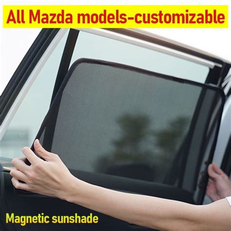 ZR For Magnetic Sunshade For Mazda 3 5 CX3 CX5 CX7 CX8 CX30 CX4 Car