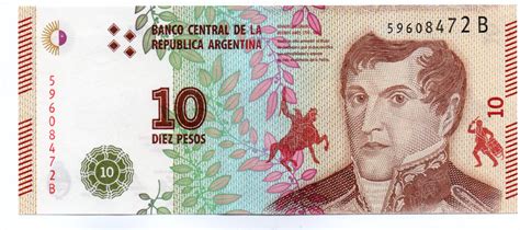 Argentina – 10 Pesos 2016 – Pick 360a – Numastic.com