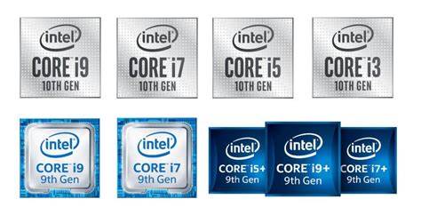 Intel renueva los logos de sus CPU y añade EVO Powered by Core