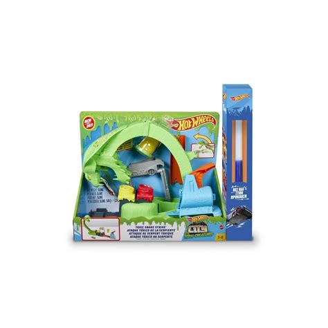 Mattel Λαμπάδα Hot Wheels City Πίστα Φίδι Με Slime GTT Toys shop gr