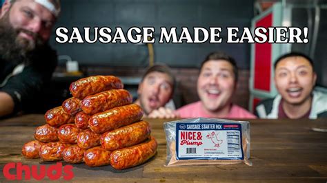 My New Sausage Starter Mix Is Here Chuds Bbq Youtube